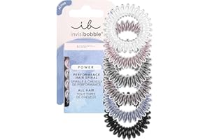 ‎INVISIBOBBLE invisibobble Power Haargummis Damen & Männer Starker Halt, Haargummi Set mehrfarbig, reflektierend, Zopfgummi für Sport, extra stark, bunte Haargummis, dickes Haar, 6 Stück