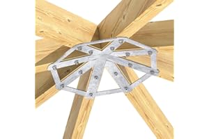 TRIBECCO Connettore per tetto per gazebo (8 angoli)