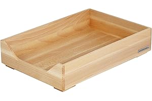 ‎NATUREHOME naturehome Letter Tray Eco buchen-holz A4 Natural Lubricated