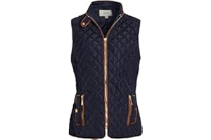 SS7 Women's Quilted Bodywarmer Jacket, Standard Length, 18 (UK), Winter, Regular Fit, T-Back, Coat