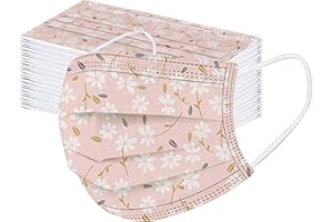 Rumity Kinder 50/100 Stück Kinder Einweg 3-lagig mit Motiv Bunt Mund Nasenschutz Cartoon Druck Tücher Atmungsaktiv Mund-Tuch Bandana Halstuch Schals