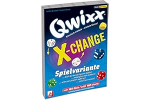 NSV QWIXX EXXCHANGE - ZUSATZBLÖCKE: 2 Blocks à 80 Blatt, Spielanleitung (mehrsprachig)