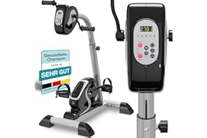 ‎MAXVITALIS maxVitalis 2in1 Arm und Beintrainer mit Motorunterstützung, Elektro Heimtrainer höhenverstellbar, passives und gelenkschonendes Training der Arme und Beine, Trainingscomputer mit 6 Trainingsprogrammen