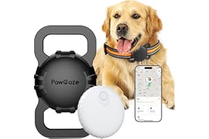 URMAXS Dog Tracker, No Monthly Fee Cat Tracker, Key Finder(Only iOS), Anti-Lost Tracking Device FinderTag for Kids, Bluetooth Tracker Tag with Silicone Cover for Pet Collar, Wallet, Luggage, School Bag Strap