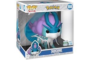 Funko Pop Jumbo : Suicune – Exclusivité Amazon – Pokémon – Comic Con 2025 WonderCon – Figurine à Collectionner en Vinyle – Idée Cadeau – Produit Officiel – Jouets pour Enfants et Adultes – Fans de