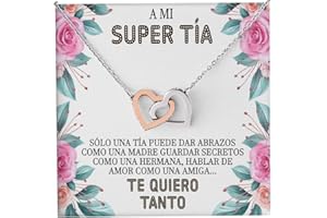Bramart Collar para Mujer Esposa, Mamá, Novia, Hija, Amiga - Ideas de Regalos para ella, Aniversario de Matrimonio, Cumpleaños o Navidad - Estuche con DEDICATORIA incluido
