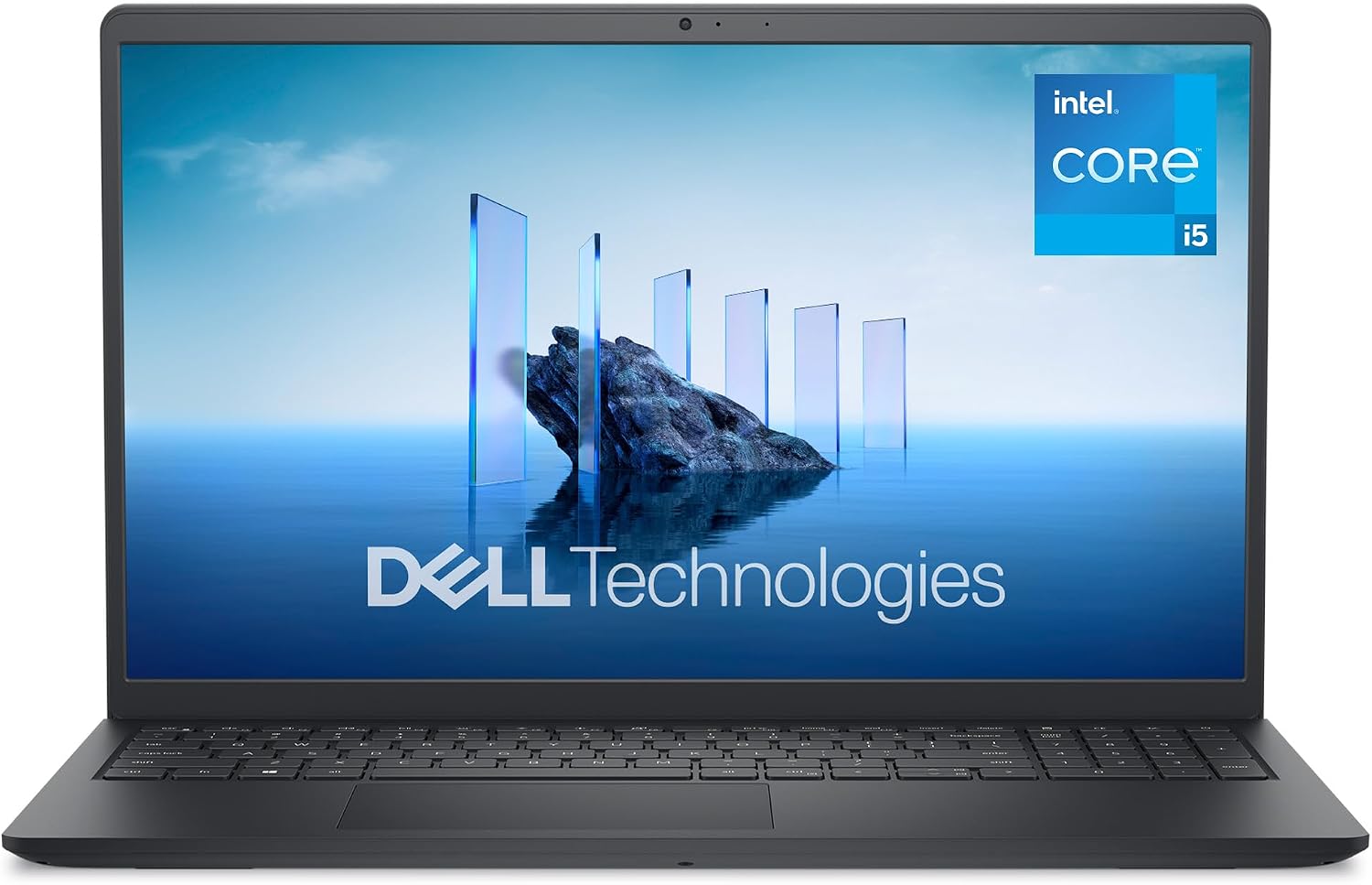 Dell 15 Laptop DC15250 15.6" FHD (1920 x 1080) 120 Hz, Intel Core i5-1334U Processor, Intel UHD Graphics, 16GB RAM, 512GB SSD, Windows 11 Home, UK Keyboard - Carbon Black