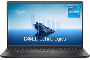 Dell s Laptop 15.6 FHD Display, Intel Core i5-1334U, 16 GB DDR4 RAM, 512 GB SSD, Intel UHD Graphics, Windows 11 Home - Black