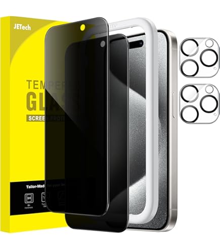 Evotech Pellicola Aerku 2 Pezzi Opaca Privacy Pellicola Protettiva Compatibile Per IPhone 6,9", Antiriflesso Anti Spy Vetro Temperato Film, Anti-Impronte Durezza 9H Opaca Privacy Schermo Pellicola 16 Pro Max - Foto 8