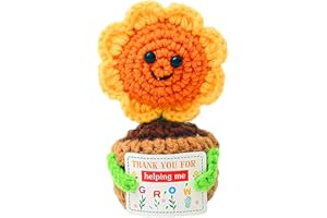 POBUSOLT Teacher Gifts Thank You For Helping Me Grow Decorative Sunflower Gifts Lovely Teacher Appreciation Gifts Best Teacher Gift for Nursery Teacher Teaching Assistant