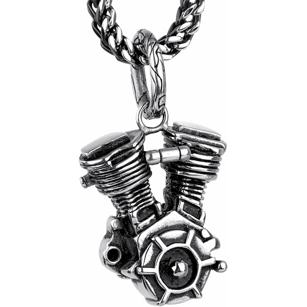 Collier Gourmette En Acier Inox - Style Gothique Biker, Argenté, Unisexe - 55/56.5 Cm - Neuf Avec étiquettes
