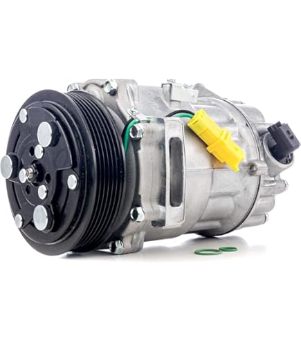 Compressore Aria Condizionata Febi Bilstein 45286 - 6 Alette, Con Puleggia Da 110mm - Foto 4