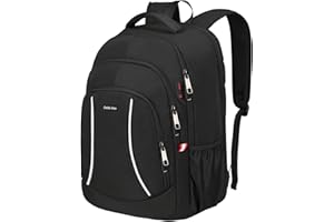 Della Gao Laptop Rucksack Herren, Arbeit Business Rucksack Wasserdicht Rucksack Schule Tasche Damen Daypack mit USB Ladeanschluss Rucksack für Männer Frauen Schule Arbeit Reisen