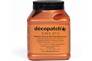 DECOPATCH Décopatch VAUM180AO - Un pot de Vernis vitrificateur aquapro 180 ml, aspect Mat