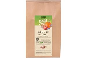 Grau – El Original – Mezcla de Verduras Deshidratadas para Menús Barf para Perros - Mezcla N.º 1, Pack Individual (1 x 1,2 kg), Alimento Complementario para Perros