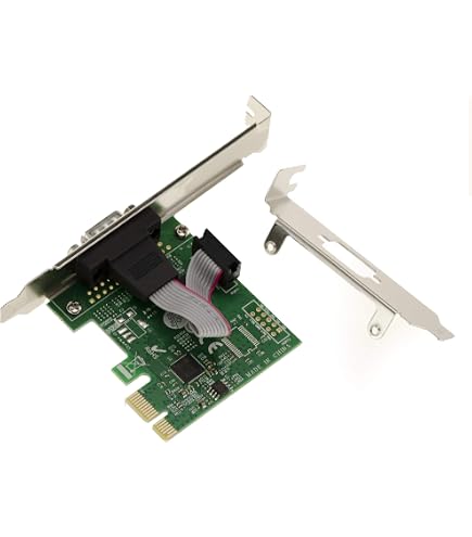 Carte PCI 2 Ports Série RS-232 DB9 - Marque EXSYS - Modèle EX-41052 Rev.D - Occasion Fonctionnelle