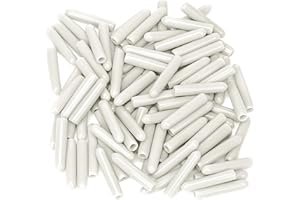 Dzxin Geschirrkorb Schutzkappe, Dishwasher Rack Caps 100 Stück Geschirrspüler Gestell Abdeckkappen Spülmaschinenkorb Rost Reparatur für alle Geschirrkörbe (Weiß)