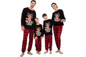 Neufigr Pijama Navidad Familia,Pijamas Familiar Navidad,Pijama Natal Familia,Navideño Pijama De Mujer Hombre Niña