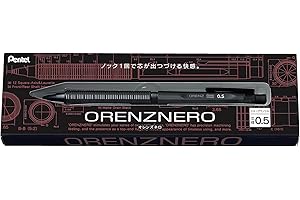 ‎PENTEL Pentel ORENZNERO PP3005 Druckbleistift 0.5 mm, automatischer Minenvorschub, schwarz (1 Stück)
