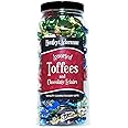 Assorted Toffees & Chocolate Eclairs - (420g) Original Walker's Nonsuch Assorted Toffees, Perfect Premium Gift Jar by Bentley & Ackermans Sweet Shop.