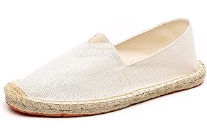 Altxic Men's Comfort Canvas Slip On Espadrilles Flat