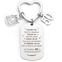 Débardeur Humour 50 Ans Femme – Vintage 1975, Motif Tournesols, Cadeau Anniversaire Fun