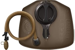 ‎CAMELBAK CAMELBAK Unisex-Adult Crux 3 Liter Mil Spec Trinkblase Umbal Ausfuhrung Trinkrucksack, Brown, 3L