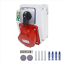 Power distributor HL-S 32A 16A 2x230V construction current distributor plug distributor wall divider Doktorvolt 5361 Power distributor HL-S 32A 16A 2x230V construction current distributor plug distributor wall divider Doktorvolt 5361