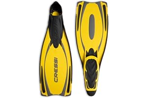 Cressi Reaction Pro - Palmes chaussante de Apnée/Snorkeling/Plongée