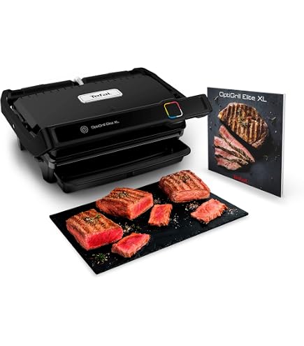 Lot De 2 Séparateurs De Plat De Cuisson Silicone Pour Tefal OptiGrill XL - Accessoires Antiadhésifs Réutilisables Avec Pinceau Et Spatule