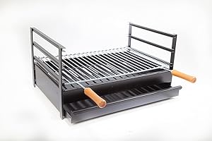 CALDERERIA ARTESANA S.L Caldereria Artesana 9461 - Barbacoa Carbón Leña Mesa 600x400x320mm