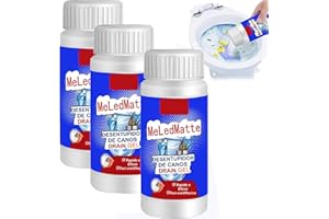 TAPHET Meledmatte Powerful Pipe Dredging Agent, Meledmatte Toilet Drain Cleaner, Pipeline Pipe Dredging Agent Cleaning Tool for Kitchen Toilet Pipeline Quick Cleaning Tool