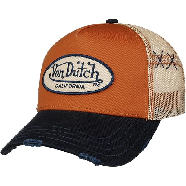 Von Dutch Kylie Trucker Cap - Verstellbare Damen-Kappe In Pink Mit Samt-Optik
