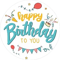 Personalisiert Tortenaufleger Happy Birthday Blau ? Produktbild-Vorschau 8