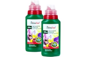 ECCO HANDELS- UND PRODUKTIONSGESELLSCHAFT MBH Floraline® Orchideendünger, 2 x 250 ml