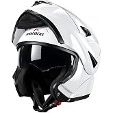 MOCOERL Modular Motorcycle Helmet Men and Women with Double Visors, Flip-Up Convertible Full Face Helmet, ECE 2206 Certified,