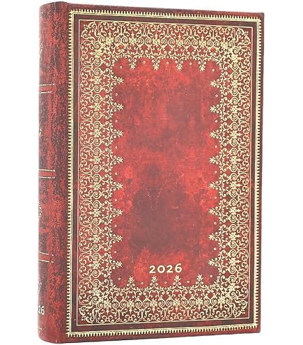Agenda Paperblanks 2026 Mini - Collection Astérix Et Obélix - 160 Pages, Fermeture Élastique - 95x140 Mm