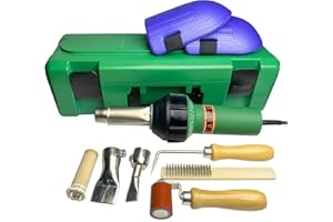 CAIJTE Professionelle 1600 W Dach TPO PVC Heißluftbrenner Überlappungsluftschweißpistole Schweißpistole Werkzeug Heißluftpistole