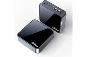 ‎DREAMQUEST DreamQuest Mini PC mit Win-11 Pro Intel N95 (bis zu 3.40GHz) 32GB DDR4 1TB M.2 SSD Micro Desktop Computer Business PC Support 4K HDMI Port,2X Gigabit Ethernet,USB3.2x4/WiFi 5/BT4.2 for Office