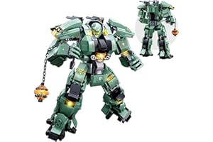 HIGH GODO Mech Roboter Bausteine, 542 Teile Friends Transforming Spielzeug Klemmbausteine Modell, Action Roboter Creator Geschenke für Jugendliche Jungen