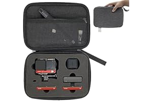 Honbobo Estuche de Transporte Bolsa Compatible con Insta360 One RS/Insta360 One R 4K/Leica/360 Edition