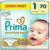 Prima Bebek Bezi Premium Care 1 Numara 70 Adet Ekonomik Paket