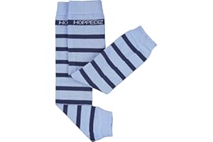 Hoppediz, scaldamuscoli in cotone biologico, da bambino, colore blu norvegese