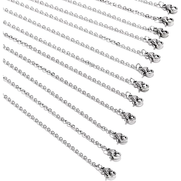 Cable Chain Necklace Chains Bulk 