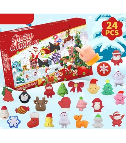 Calendrier De L'Avent 2025 Avec Soutien émotionnel Avec 24