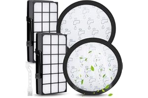 KIGNIOTE Lot de 4 Filtres Aspirateur pour Rowenta Silence Force Cyclonic RO7649EA RO7689EA RO7647EA RO7663EA RO7676EA RO7681EA (modèle RO76xx) - Filtre de rechange pour Rowenta Silence Force 4AAAA