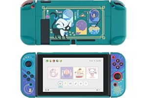 Pokrowiec ochronny GeekShare Slim Cover Case kompatybilny z przełącznikiem Nintendo i Joy Con - amortyzacja i odporność na zarysowania - Alchemy Cat