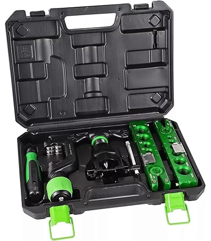 Cartellatrice Flangiatubo Automatica Con Frizione - Kit Con 2 Dime E Sbavatore - Foto 10