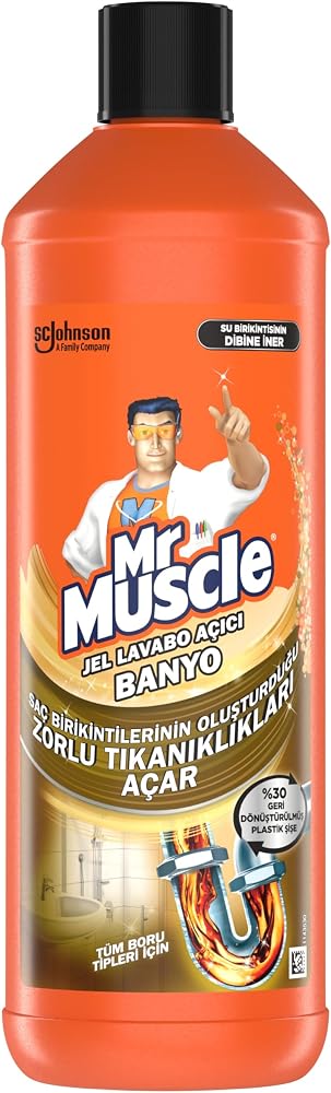 Mr. Muscle Jel Lavabo Açıcı 1L