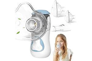 ‎FEELLIFE FEELLIFE Inhalationsgerät Kinder, Inhaliergeräte für Erwachsene, Inhalator Vernebler Inhaliergerät Tragerbar Leiser Kabellos Aerosol Inhalator Nebulizer Air Kids für Erwachsene Kinder Baby